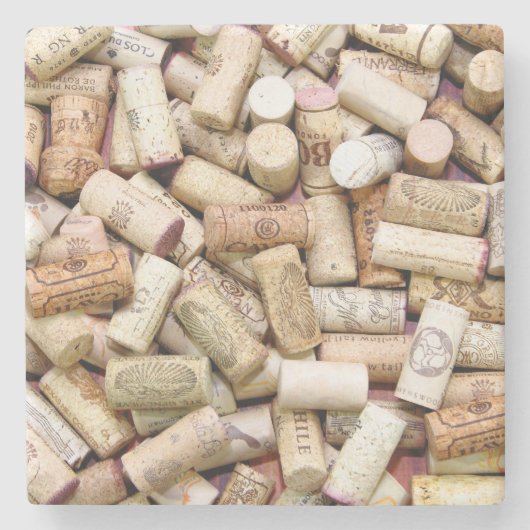 Onderzetter van de wijnsteenkurk (Voorkant)