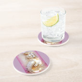 onderzetter van de zeemeermin lavender (Zijkant)