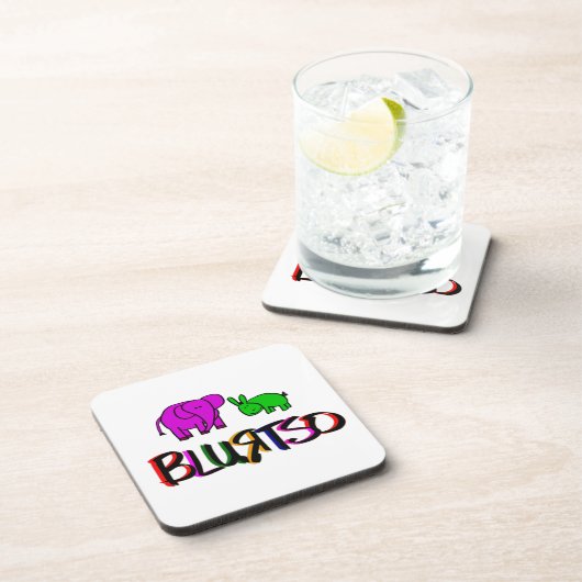 onderzetter van donkey en olifant (Rechterzijde)