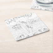 Onderzetter van doorsnede voor volwassenen (Schuin)