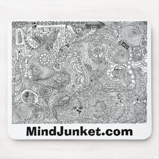 Onderzetter van Dreams Mousepad van MindJunket.com Muismat (Voorkant)