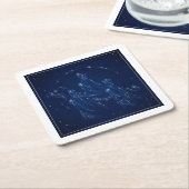 Onderzetter van drie Kings - papier (Schuin)