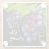 Onderzetter van druiven glazen onderzetter (Achterkant)