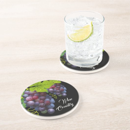 Onderzetter van druiven Sandstone (Zijkant)