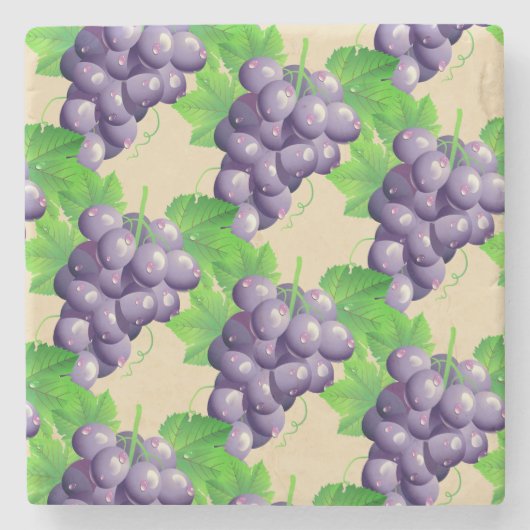 Onderzetter van druivenpittenstone (Voorkant)