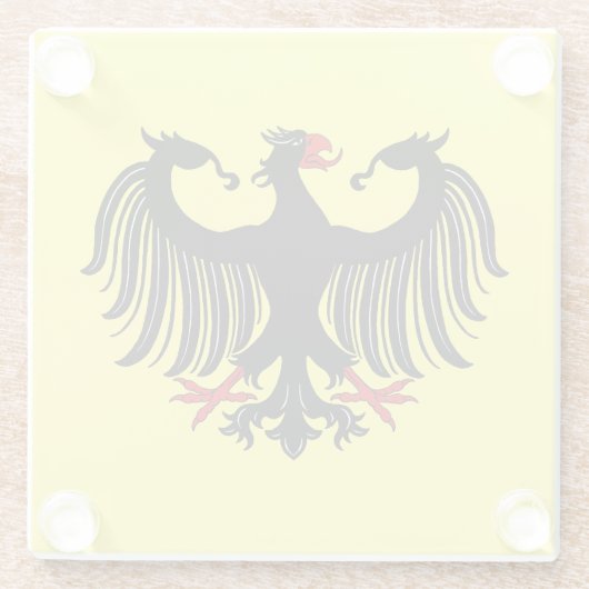 Onderzetter van Eagle Glass (Achterkant)