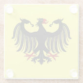 Onderzetter van Eagle Glass Glazen Onderzetter (Achterkant)