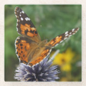 Onderzetter van flessenglas glazen onderzetter (Voorkant)