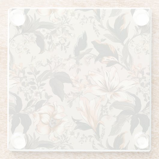  Onderzetter van flessenglas Glazen Onderzetter (Achterkant)