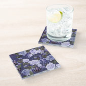 Onderzetter van Floral Butterfly (Schuin)