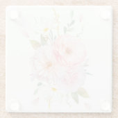 Onderzetter van Floral Glass Glazen Onderzetter (Achterkant)