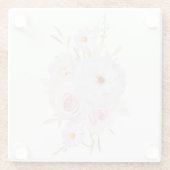 Onderzetter van Floral Glass Glazen Onderzetter (Achterkant)