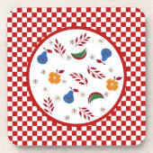 Onderzetter van fruitkurk (Voorkant)