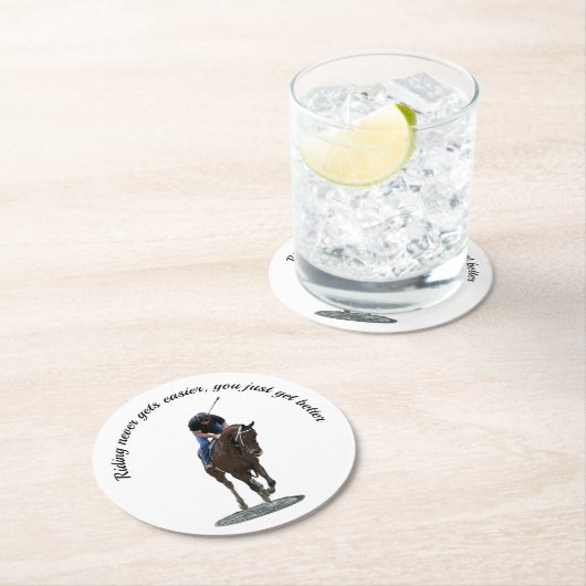 Onderzetter van galoping Thoroughbred Horse Paper (Insitu)