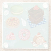 Onderzetter van geblazen glas (Achterkant)