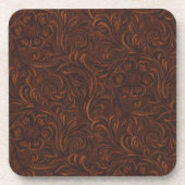 Onderzetter van gebotteld leder (Voorkant)