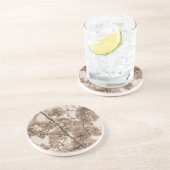 Onderzetter van gebrande "Cherry Blossom" (Zijkant)