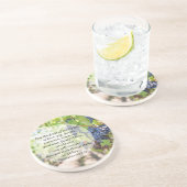 Onderzetter van gedistilleerde Drink (Zijkant)