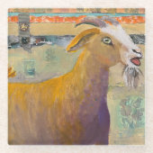 Onderzetter van geiteglas (Voorkant)