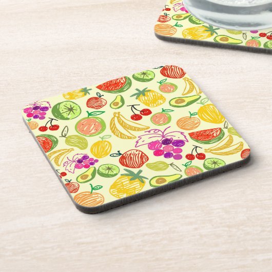 Onderzetter van gemengde vruchten (Linkerzijde)