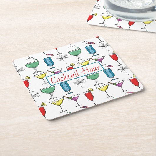 Onderzetter van gesmolten Drink (Schuin)