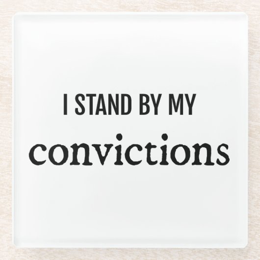 Onderzetter van glas (Voorkant)