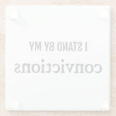 Onderzetter van glas (Achterkant)