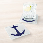 Onderzetter van glas Anchor (Schuin)