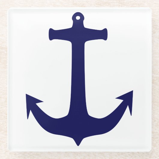 Onderzetter van glas Anchor (Voorkant)