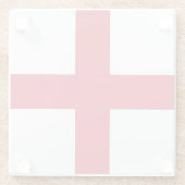 Onderzetter van glas met vlag van Engeland, Vereni (Achterkant)