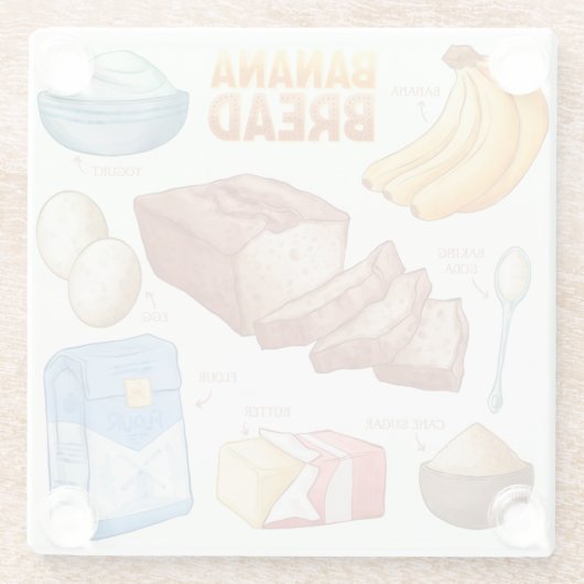 Onderzetter van glas voor de trommel glazen onderzetter (Achterkant)