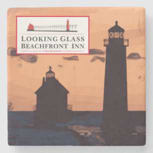 ONDERZETTER VAN GLASSTOON VOOR KIJKEN