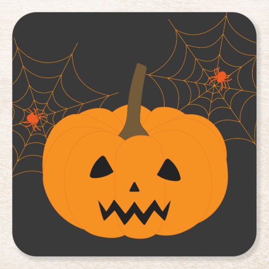 Onderzetter van halloween Pumpkin-papier (Voorkant)