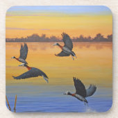 Onderzetter van harde kunststof (Voorkant)