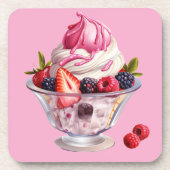 Onderzetter van harde kunststof (Voorkant)