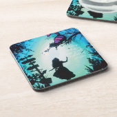 Onderzetter van harde kunststof (Linkerzijde)