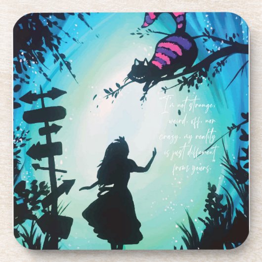 Onderzetter van harde kunststof (Voorkant)