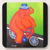 Onderzetter van harde kunststof (Voorkant)