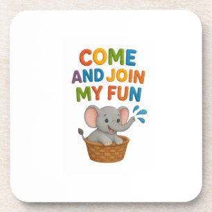 Onderzetter van harde kunststof