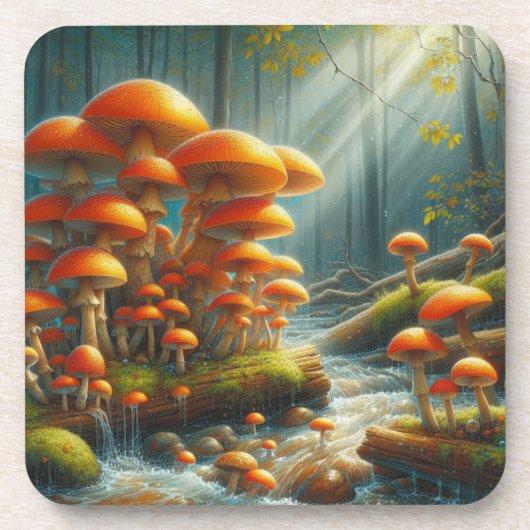 Onderzetter van harde kunststof (Voorkant)