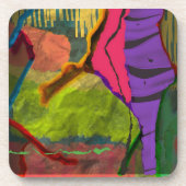 Onderzetter van harde kunststof (Voorkant)