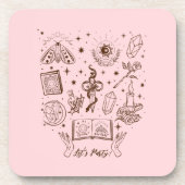 Onderzetter van harde kunststof (Voorkant)