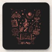 Onderzetter van harde kunststof (Voorkant)