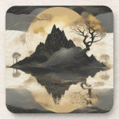 Onderzetter van harde kunststof (Voorkant)