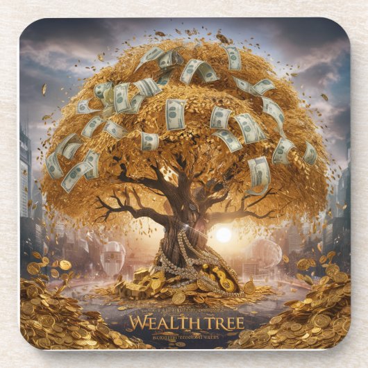 Onderzetter van harde kunststof (Voorkant)