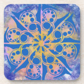 Onderzetter van harde kunststof (Voorkant)