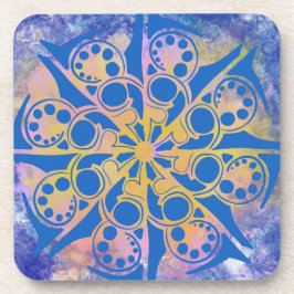 Onderzetter van harde kunststof