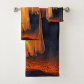 Onderzetter van harde kunststof bad handdoek (Insitu)