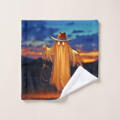 Onderzetter van harde kunststof bad handdoek (Wasdoekje)