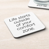 Onderzetter van harde kunststof, Comfort Zone (Linkerzijde)